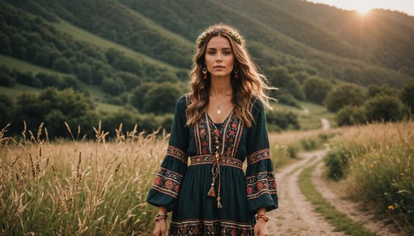 Les robes bohèmes courtes : chic et tendance pour toutes les occasions